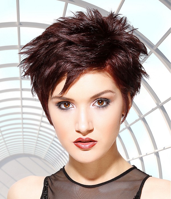 L Salon Short Brown Hairstyles